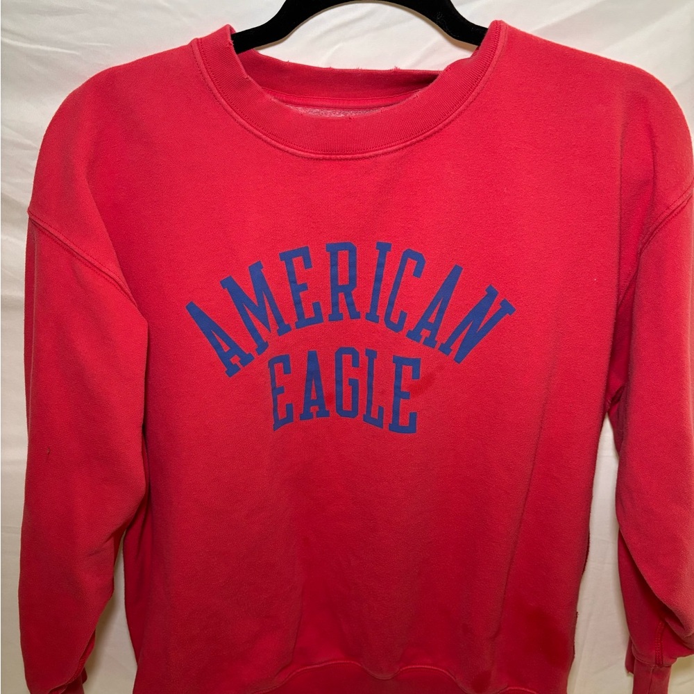 American Eagle Outfitters Bold Red Sweatshirt